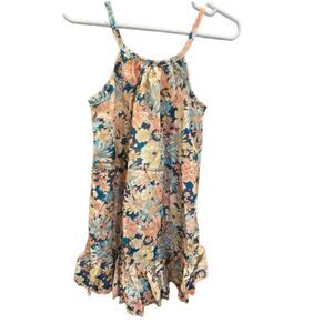 Girls Size 4 Ruffle Hem Flower sundress
